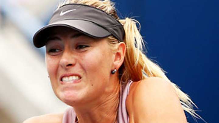 Sharapova grinds out another three-set win to reach semifinals