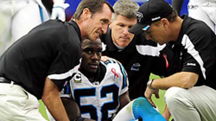 Week 1 Injury Roundup: Jon Beason likely out for the season Week 1 Injury Roundup: Jon Beason likely out for the season