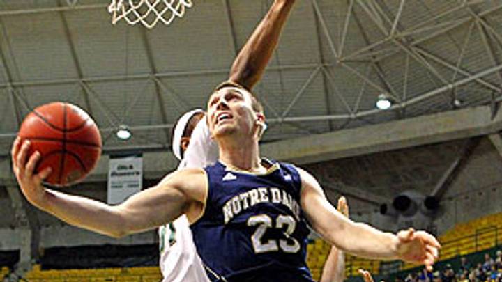 Tough, competitive Hansbrough fuels Notre Dame's surprising rise