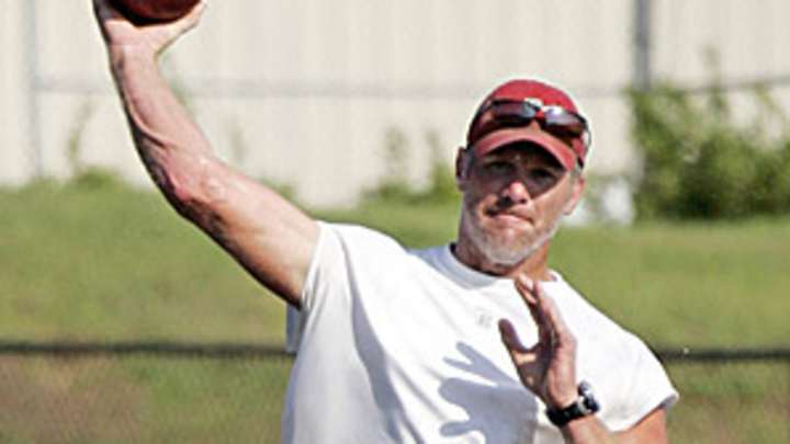 Story remains the same for Favre: It's over ... for now