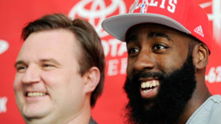 'Shocked' Rockets GM Morey boasts his James Harden trade is unprecedented 'Shocked' Rockets GM Morey boasts his James Harden trade is unprecedented