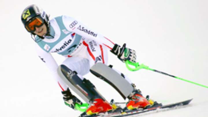Zettel edges teammate Schild to win slalom race
