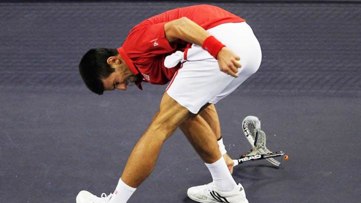 Picture This: Racket smashes, creepy fan masks top week's best photos