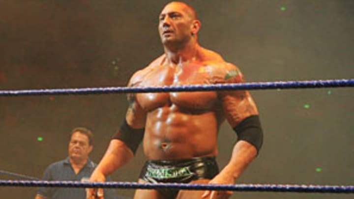Odds stacked against Batista on WWE-to-MMA career path