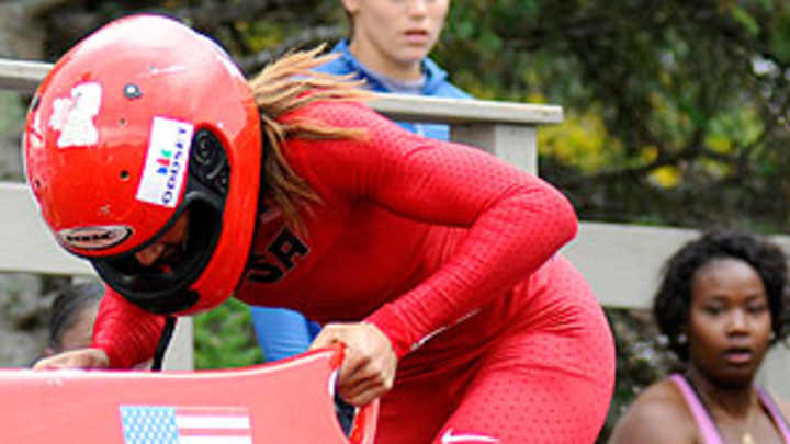 Lolo Jones moves from track to ice; Noelle Pikus-Pace back in the game