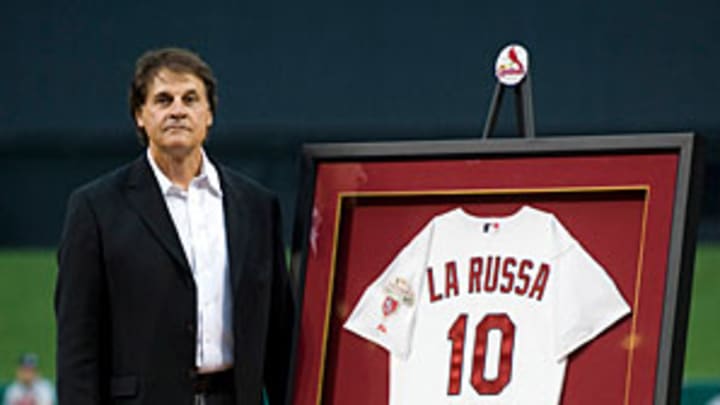 La Russa managing perfect send-off by leading NL in All-Star Game