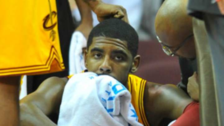 Cavs' Irving has broken jaw, will play vs. Knicks Cavs' Irving has broken jaw, will play vs. Knicks