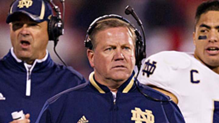 BCS would consider 2-loss Notre Dame team for berth BCS would consider 2-loss Notre Dame team for berth