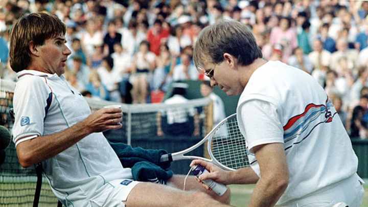 Memory Lane: Jimmy Connors feels the burn