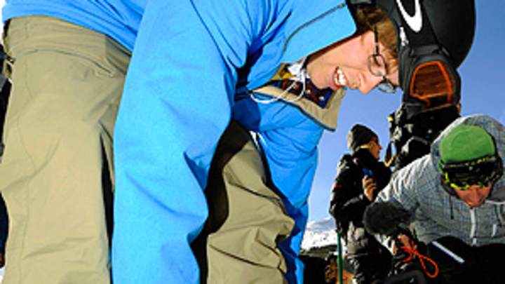 Kevin Pearce's drive, humor helped him back on the snowboard Kevin Pearce's drive, humor helped him back on the snowboard