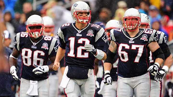 Tom Brady Outside the Huddle