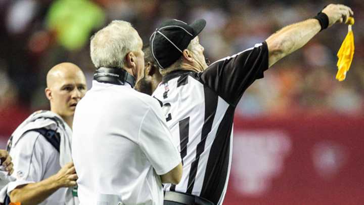 Replacement refs in over their heads on 'Monday Night Football'