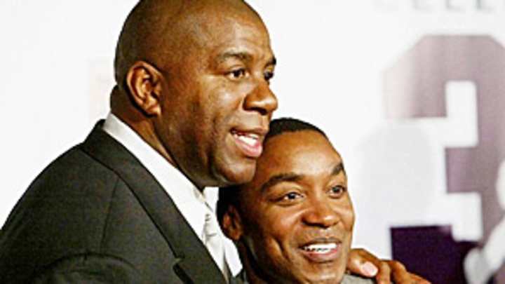 Magic addresses criticisms of Isiah