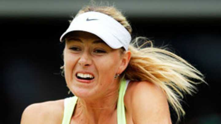 Sharapova bounced in 4th round, will lose No. 1; Serena survives