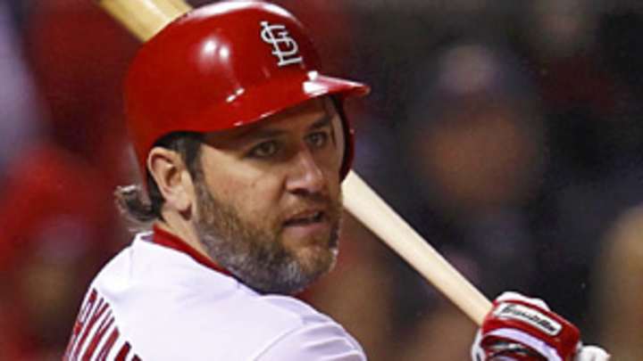 Berkman makes presence felt for Cards, with his words and his bat
