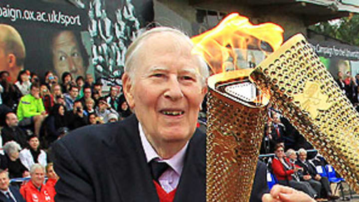 Britain's Sir Roger Bannister a top prospect to light Olympic flame