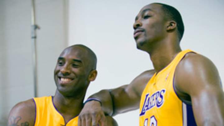 Howard, Lakers all smiles in camp as focus shifts to new-look team Howard, Lakers all smiles in camp as focus shifts to new-look team