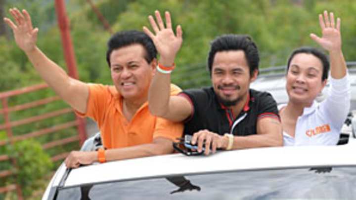 Pacquiao says he'll agree to drug testing with a 24-day cutoff