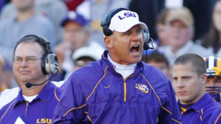 How one play changed everything for LSU coach Les Miles How one play changed everything for LSU coach Les Miles