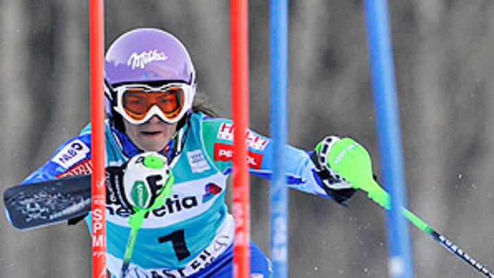 Tina Maze could derail Lindsey Vonn's quest for five World Cup titles