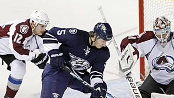 Crashing the net: Preds' Geoffrion off to start worthy of his name Crashing the net: Preds' Geoffrion off to start worthy of his name