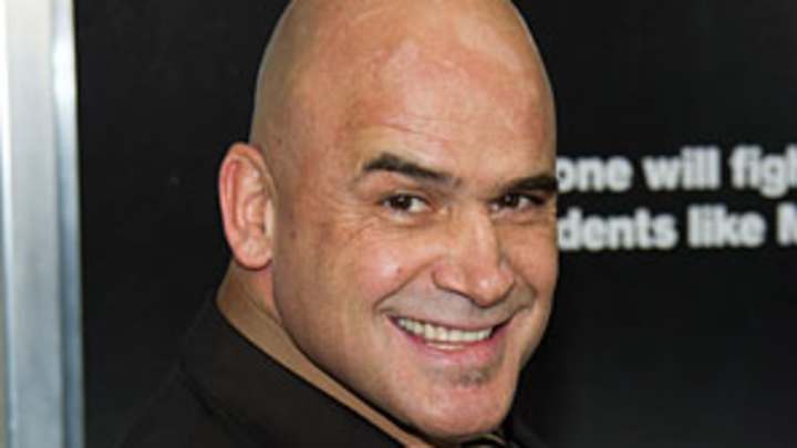 Former UFC champ turned actor Bas Rutten readies for his close-up Former UFC champ turned actor Bas Rutten readies for his close-up