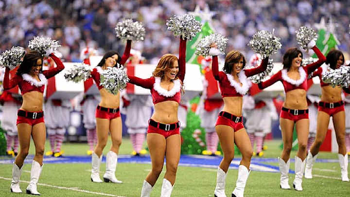NFL Holiday Cheerleaders NFL Holiday Cheerleaders