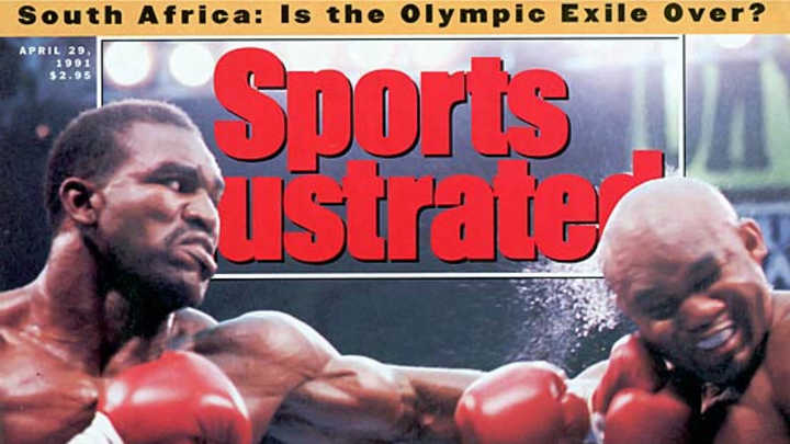 Evander Holyfield's SI Covers