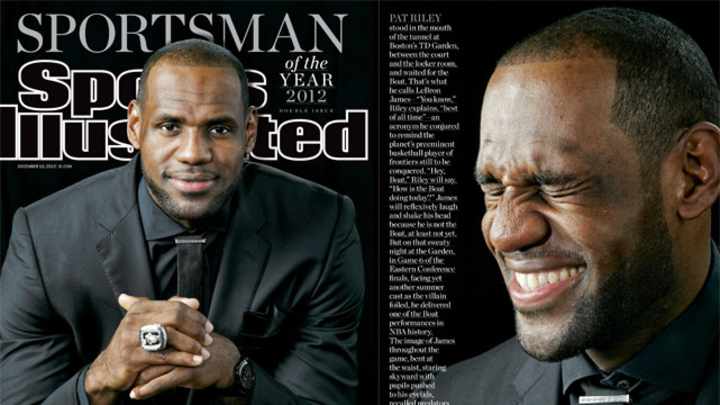 LeBron's SI Covers