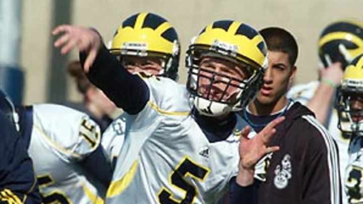Forcier looks to make most of head start on Michigan QB competition Forcier looks to make most of head start on Michigan QB competition