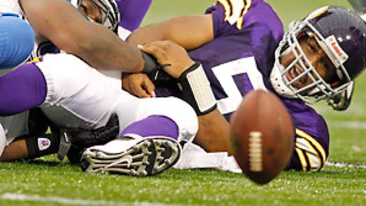 Getting McNabb, Peterson on track top of woeful Vikes' to-do list Getting McNabb, Peterson on track top of woeful Vikes' to-do list