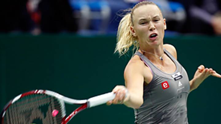 Wozniacki, Vinci win opening matches in Sofia Wozniacki, Vinci win opening matches in Sofia