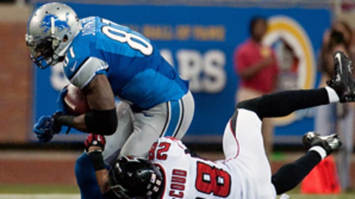 Lions' Johnson has record-breaking game