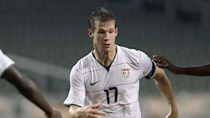 McBride slips on the jersey again