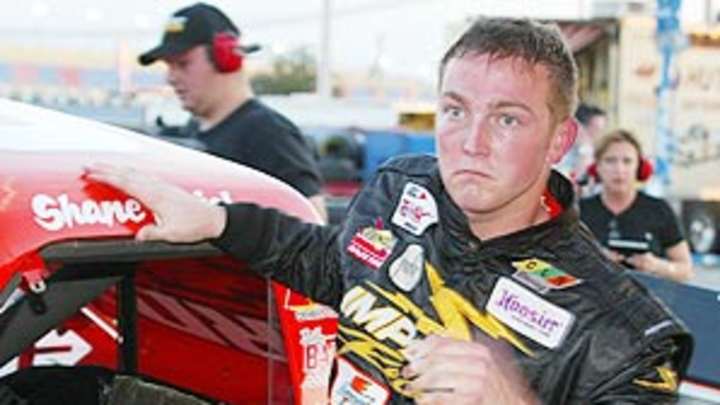 Banned for life by NASCAR, Shane Hmiel is winning races again