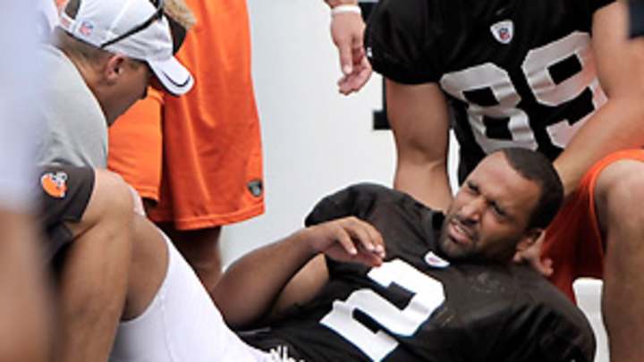 Browns lose punter for season in non-contact drill