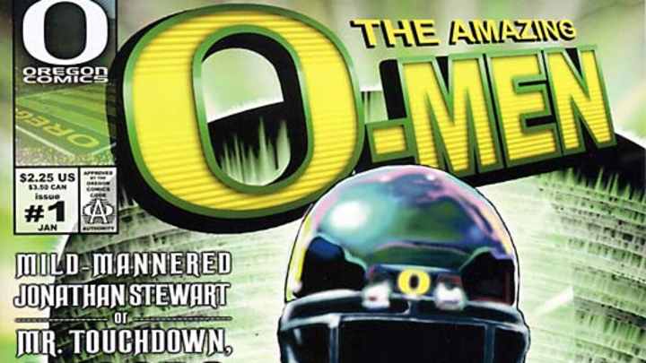 Oregon's Jonathan Stewart Comic Book