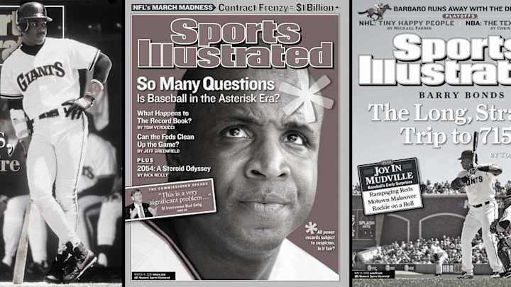 SI Covers of Barry Bonds