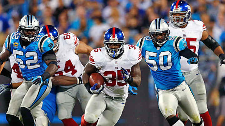 Giants' all-hands-on-deck approach overwhelms Panthers