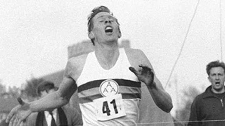 Honoring the first sub-four minute mile, "My most memorable mile" Honoring the first sub-four minute mile, "My most memorable mile"