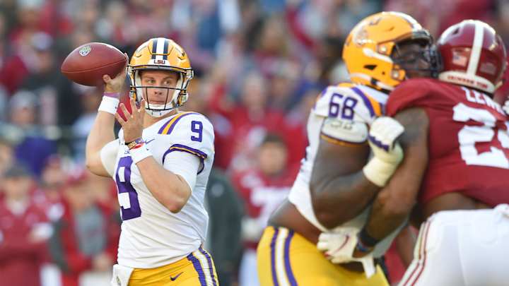 LSU Quarterback Joe Burrow wins Maxwell Player of the Week Award for Alabama Performance