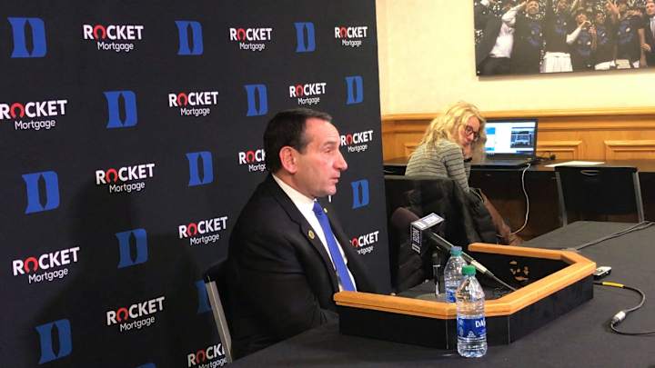 Coach K: Alex O'Connell Was Too Hard On Himself