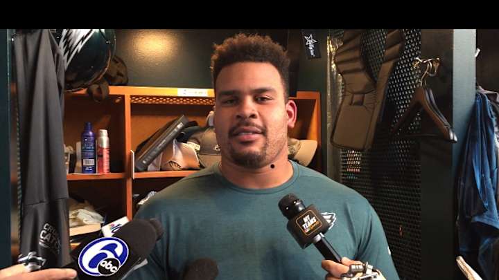 Brandon Brooks Celebrated Extension with Dogs and TV