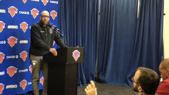 WATCH: David Fizdale talks Kristaps Porzingis