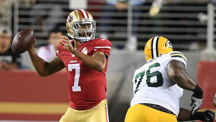 Kaepernick Rose and Fell Against Packers Kaepernick Rose and Fell Against Packers