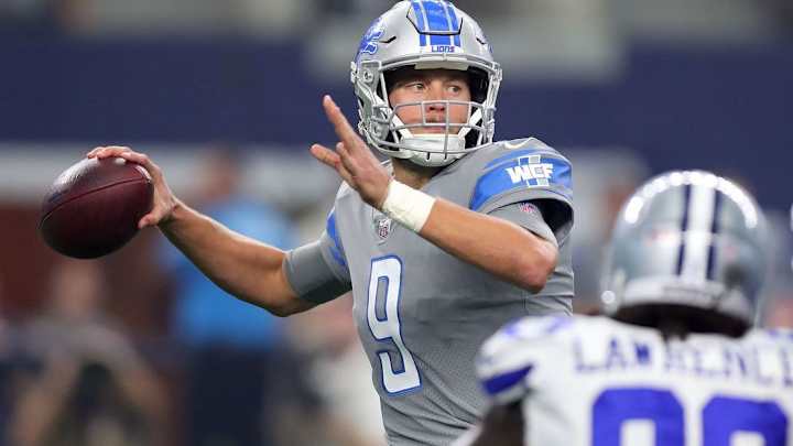 Cowboys at Lions Injury Update: Detroit QB Matt Stafford Still Sidelined Cowboys at Lions Injury Update: Detroit QB Matt Stafford Still Sidelined