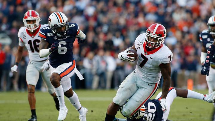POSTGAME: Georgia Escapes Fourth-Quarter Surge from Auburn POSTGAME: Georgia Escapes Fourth-Quarter Surge from Auburn