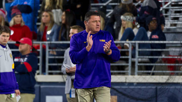 LSU Ranked No. 1 in AP Poll for Fourth Straight Week After 58-37 Win Over Ole Miss
