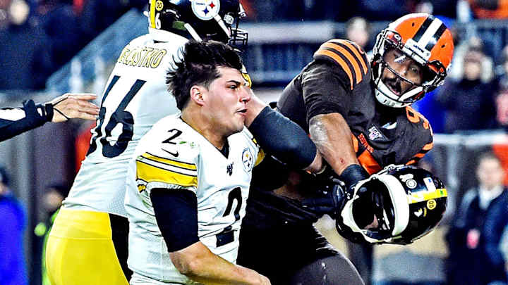 Report: Mason Rudolph Expected to be Fined for Role In Steelers-Browns Fight Report: Mason Rudolph Expected to be Fined for Role In Steelers-Browns Fight