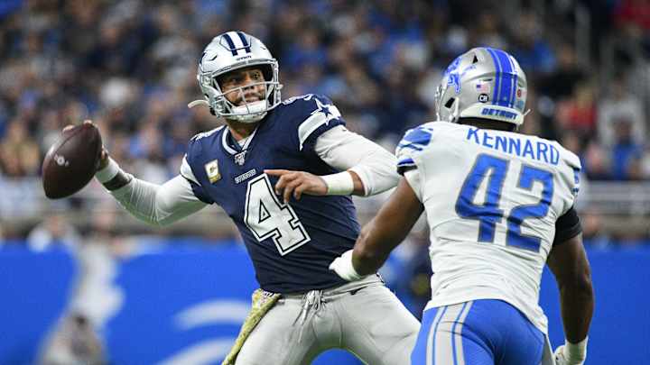 Dak's Cowboys Outlast Lions 35-27 in Offensive Showcase